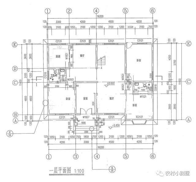 泛亚电竞带堂屋二层农村别墅真正适合农村人的自建房!28套带堂屋自建房(图2)